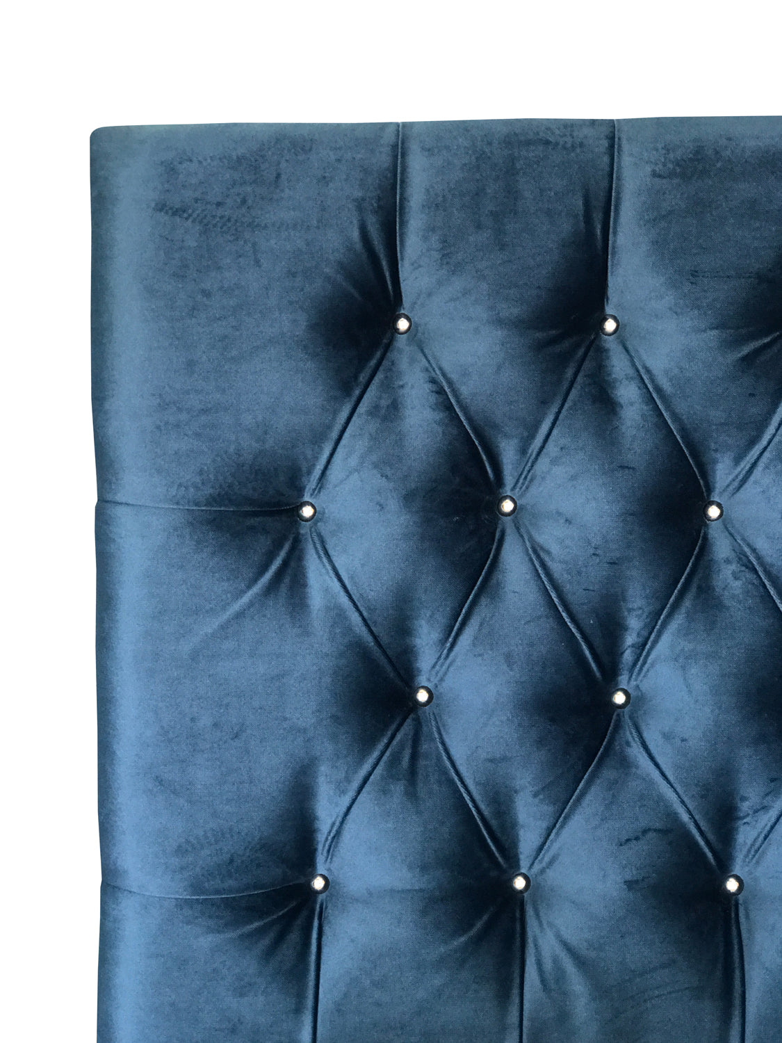 Tufted Chesterfield Velvet Upholstered Bedhead