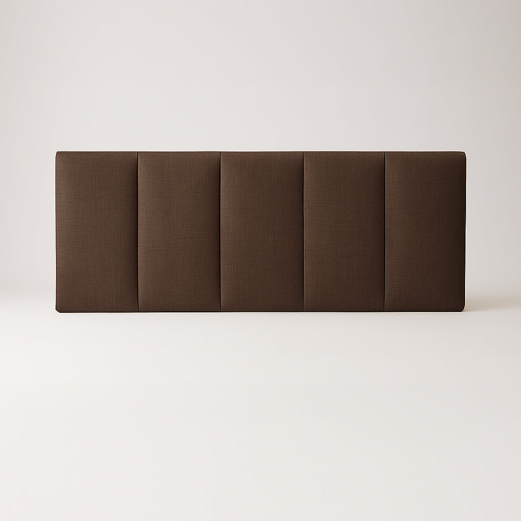 Modular 5-Panel Bedhead Espresso