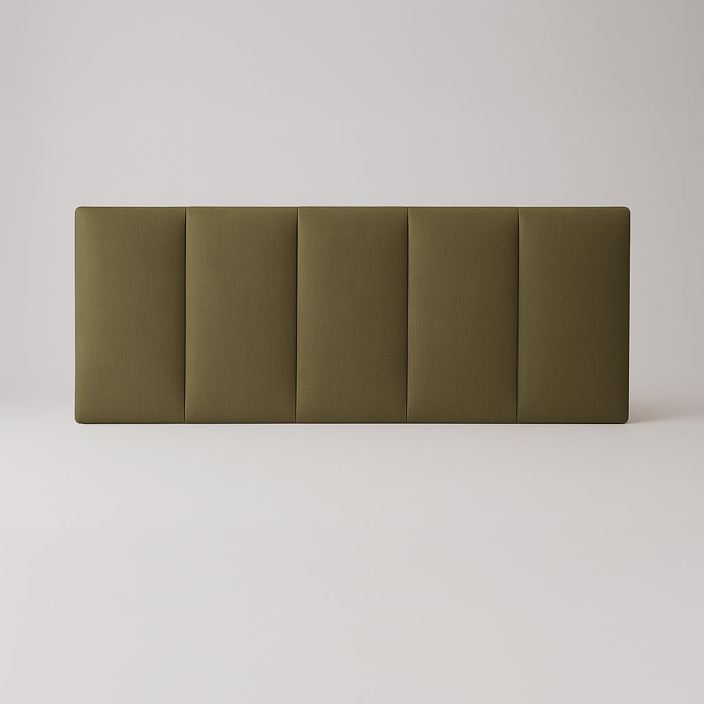 Modular 5-Panel Bedhead Olive