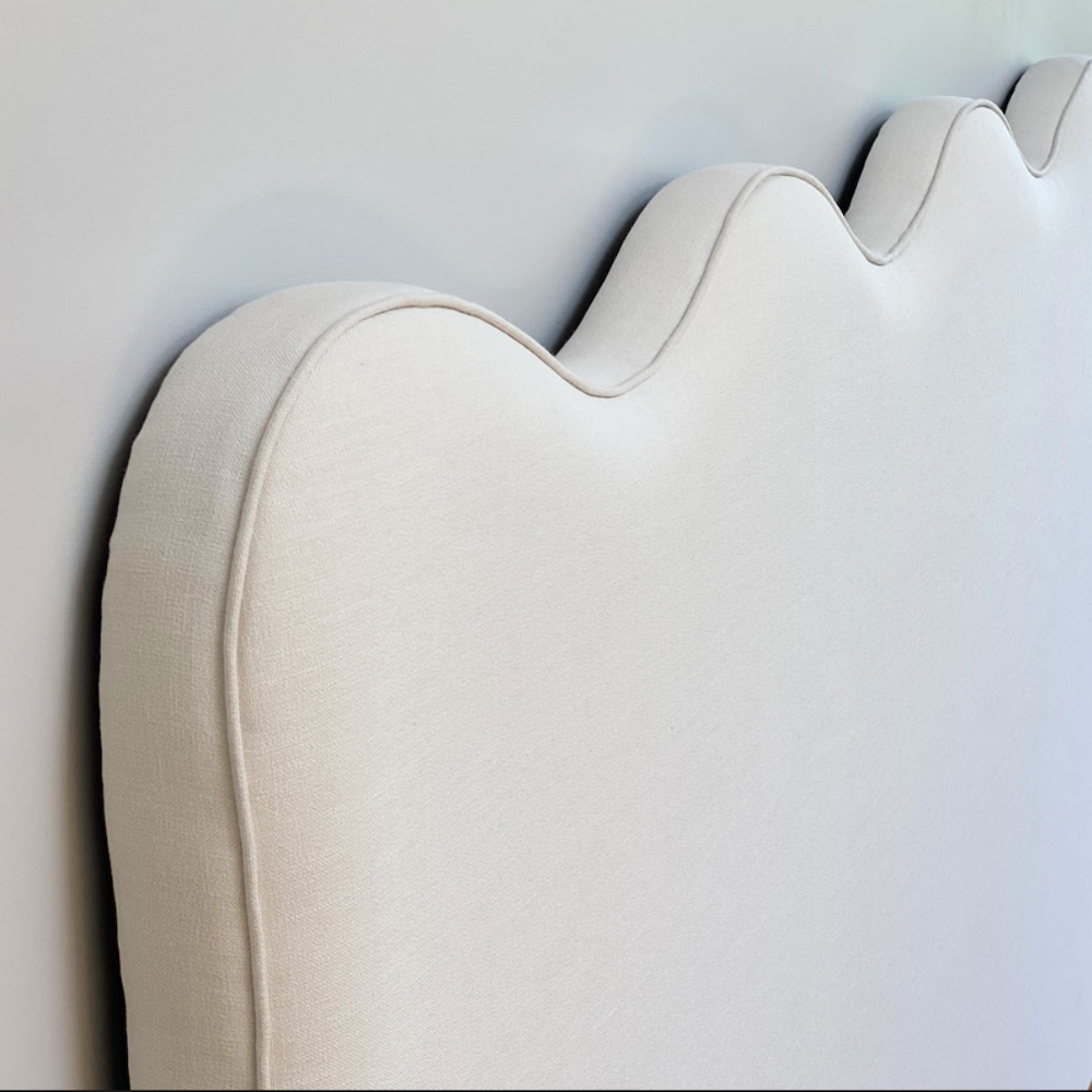 Onda Linen Upholstered Bedhead