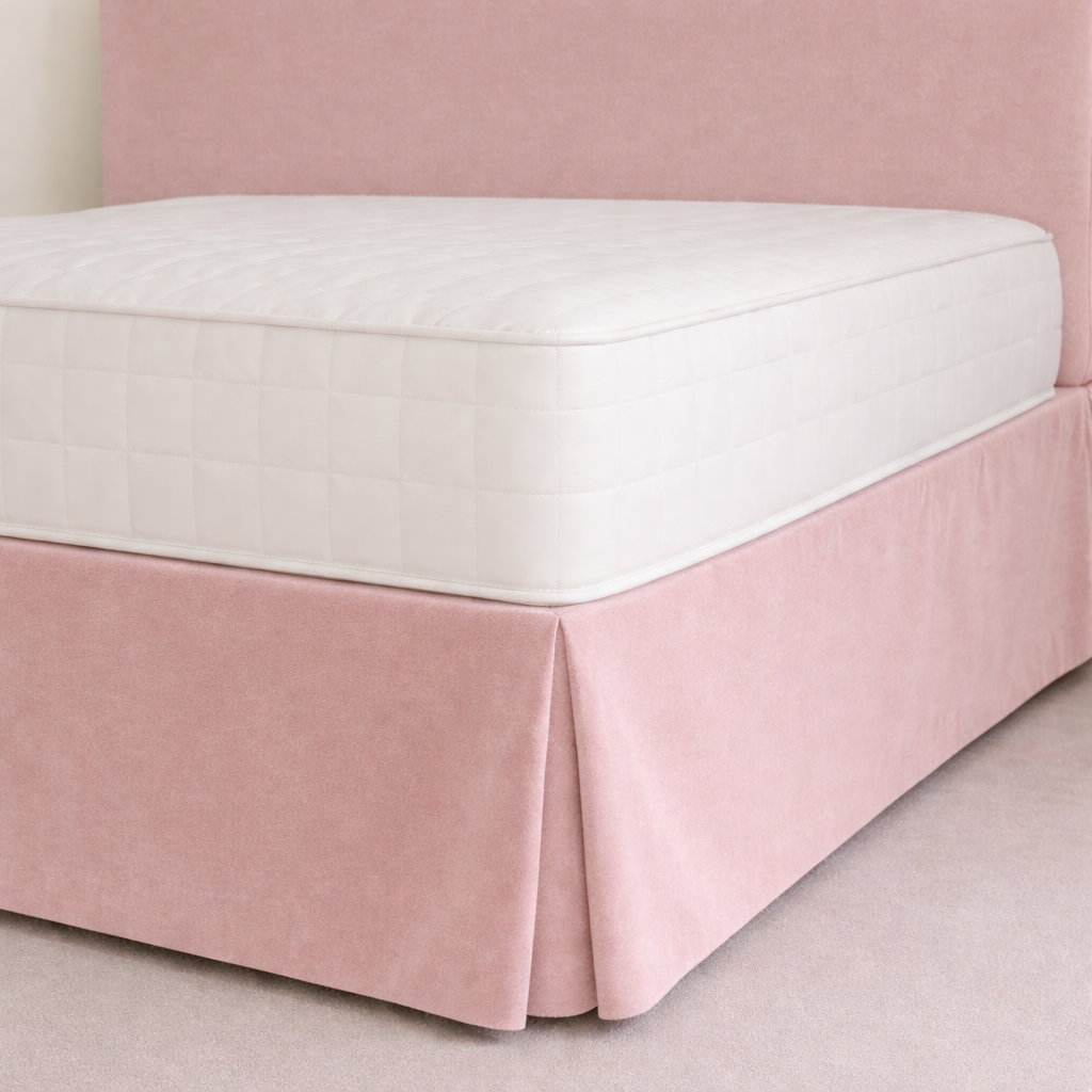 Velvet Corner Pleated Valance