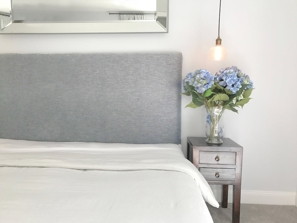 EXPRESS Classic Linen Upholstered Bedhead