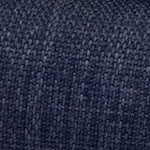 Modern Navy slipcover bedhead with low French seam detailing