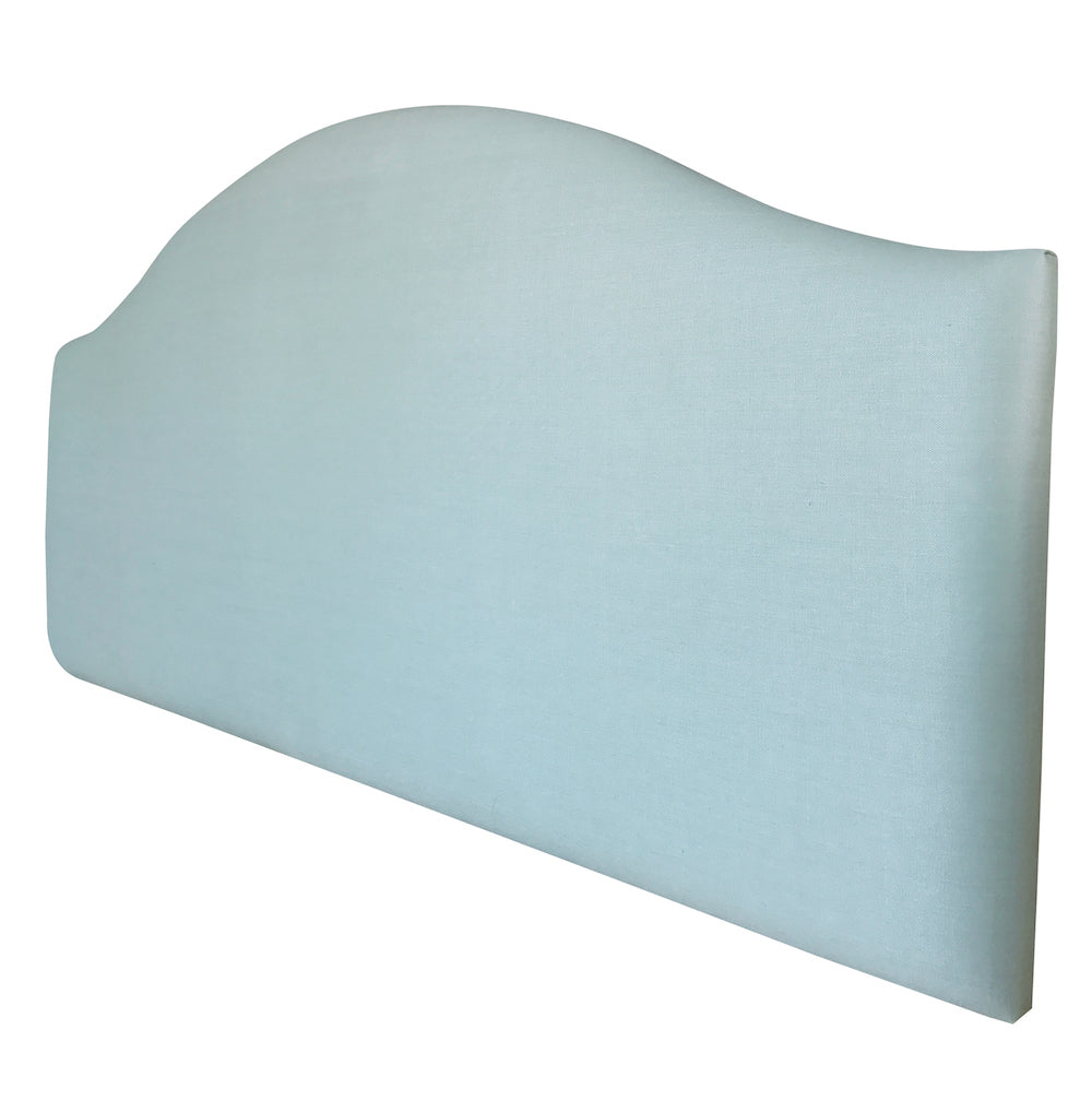 Chambray Linen Upholstered Bedhead Mint
