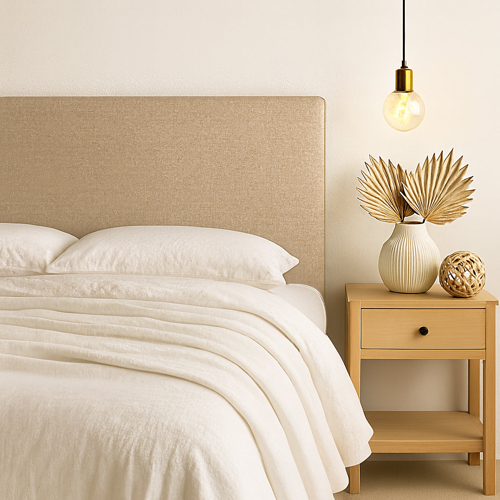 EXPRESS Classic Linen Upholstered Bedhead