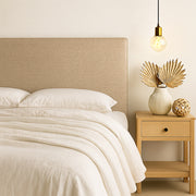 EXPRESS Classic Linen Upholstered Bedhead