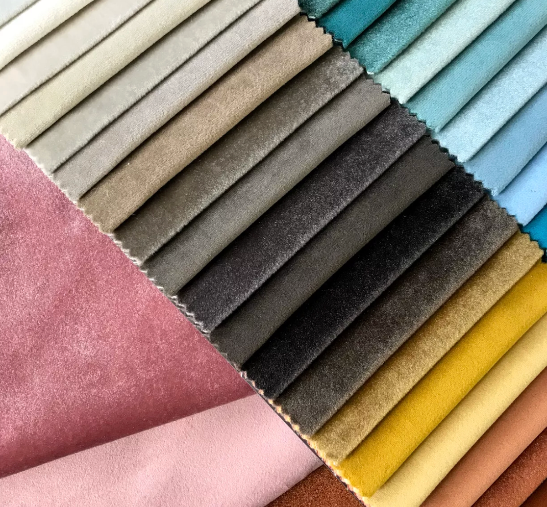 Casimir Black Velvet Fabric by the Metre