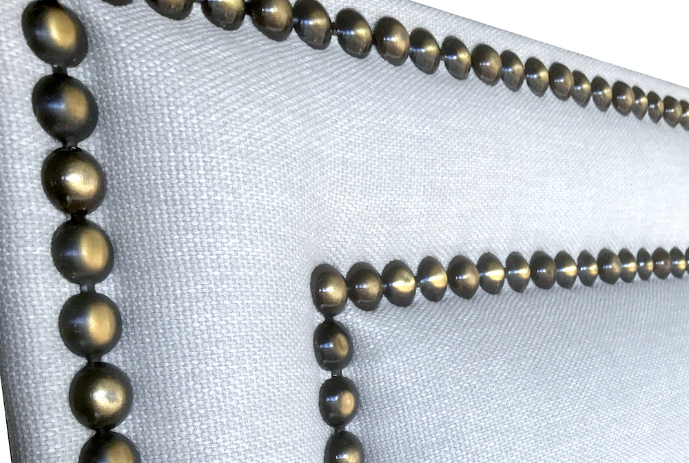 Susanna Linen Upholstered Bedhead | Close Up
