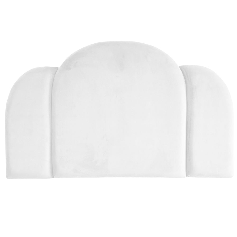 Deco Velvet Upholstered Bedhead