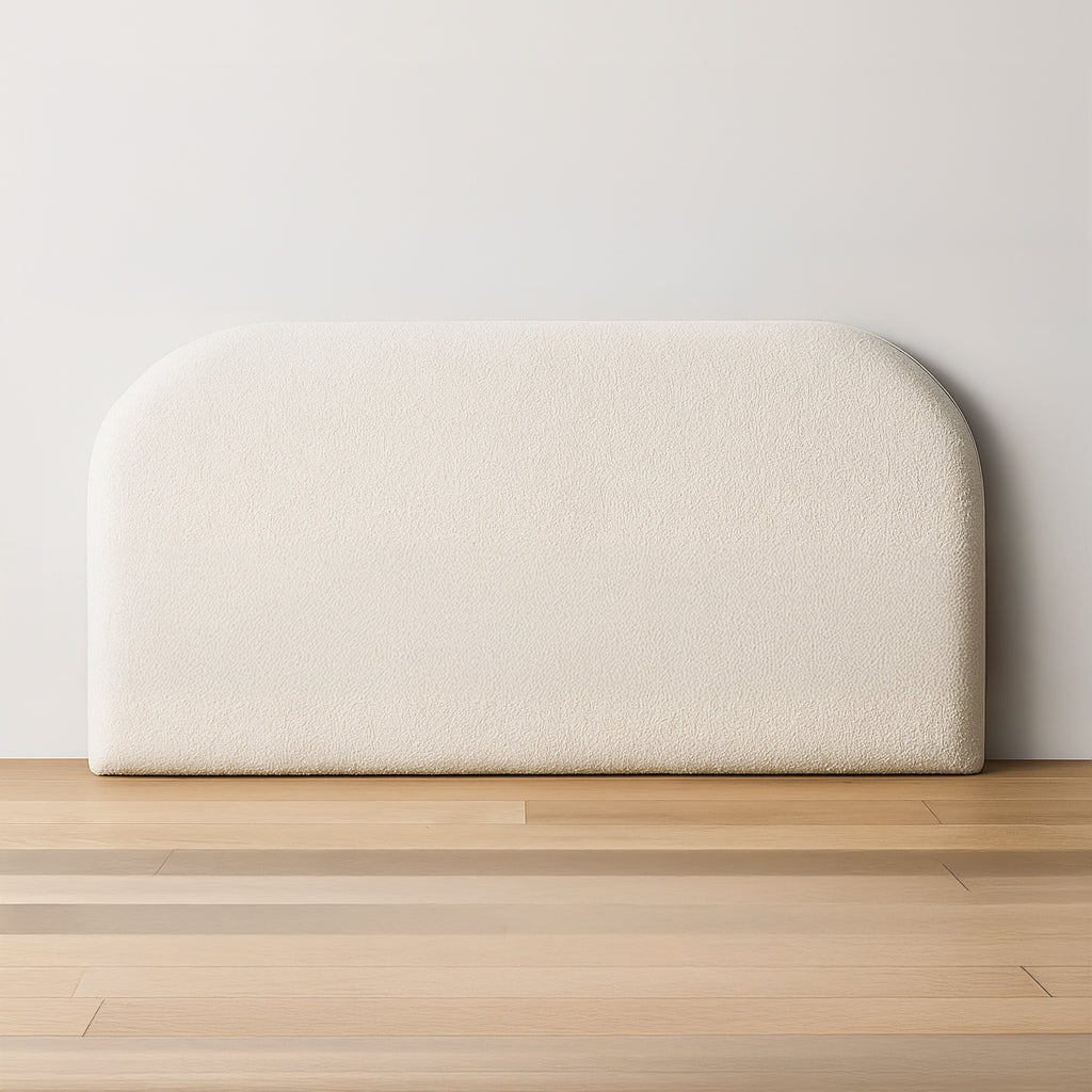 Ovis Piped Boucle Upholstered Bedhead