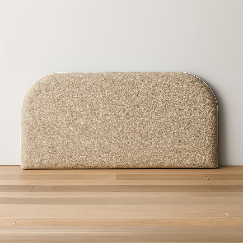 Ovis Piped Boucle Upholstered Bedhead