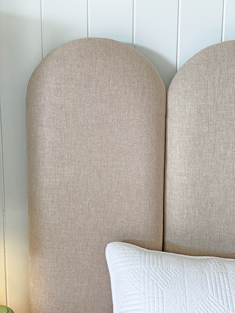 Oscar Linen Upholstered Bedhead