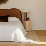 Amara Leather Upholstered Bedhead
