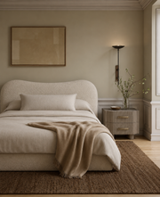 Amara Boucle Upholstered Bedhead