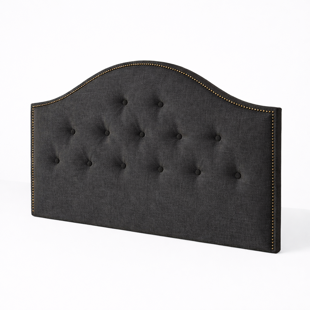 Somerset Curved Buttoned Bedhead