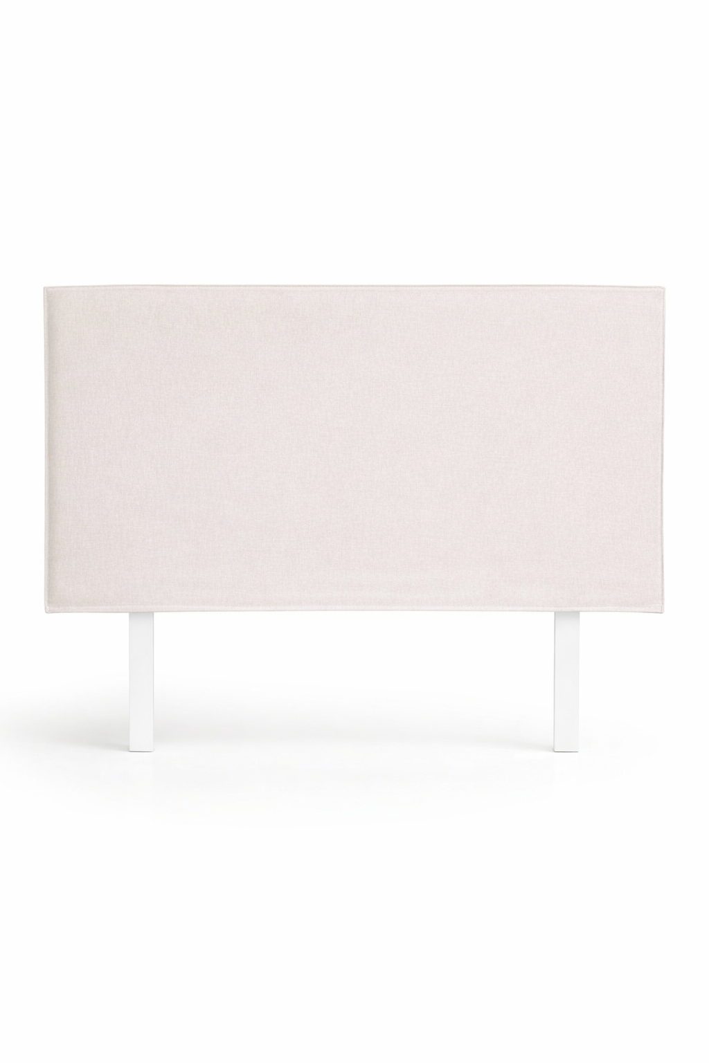 cream headboard on a white background