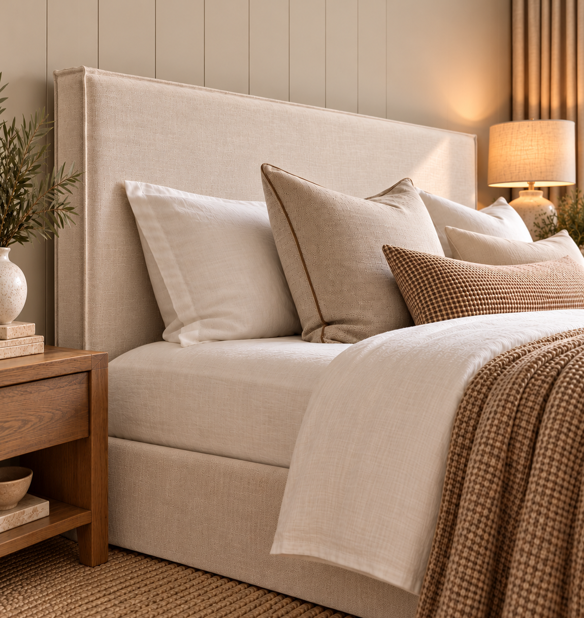 Arden Linen Washable Slipcover Bedhead