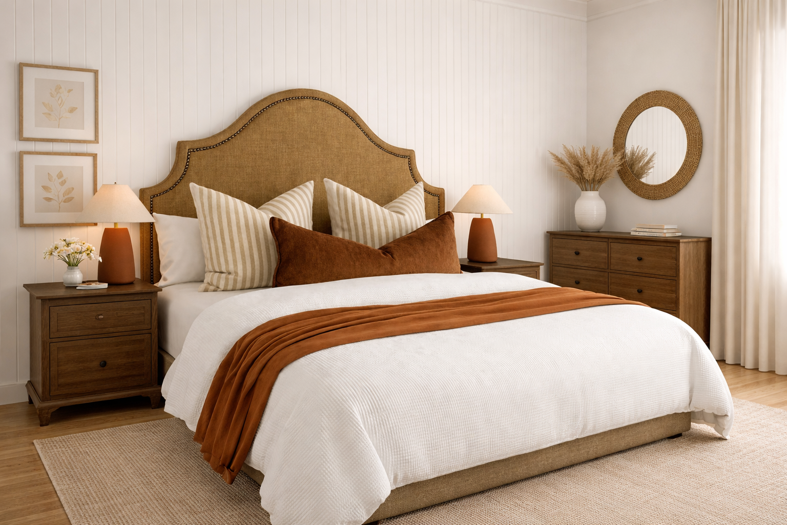 Ashford Linen Upholstered Bedhead