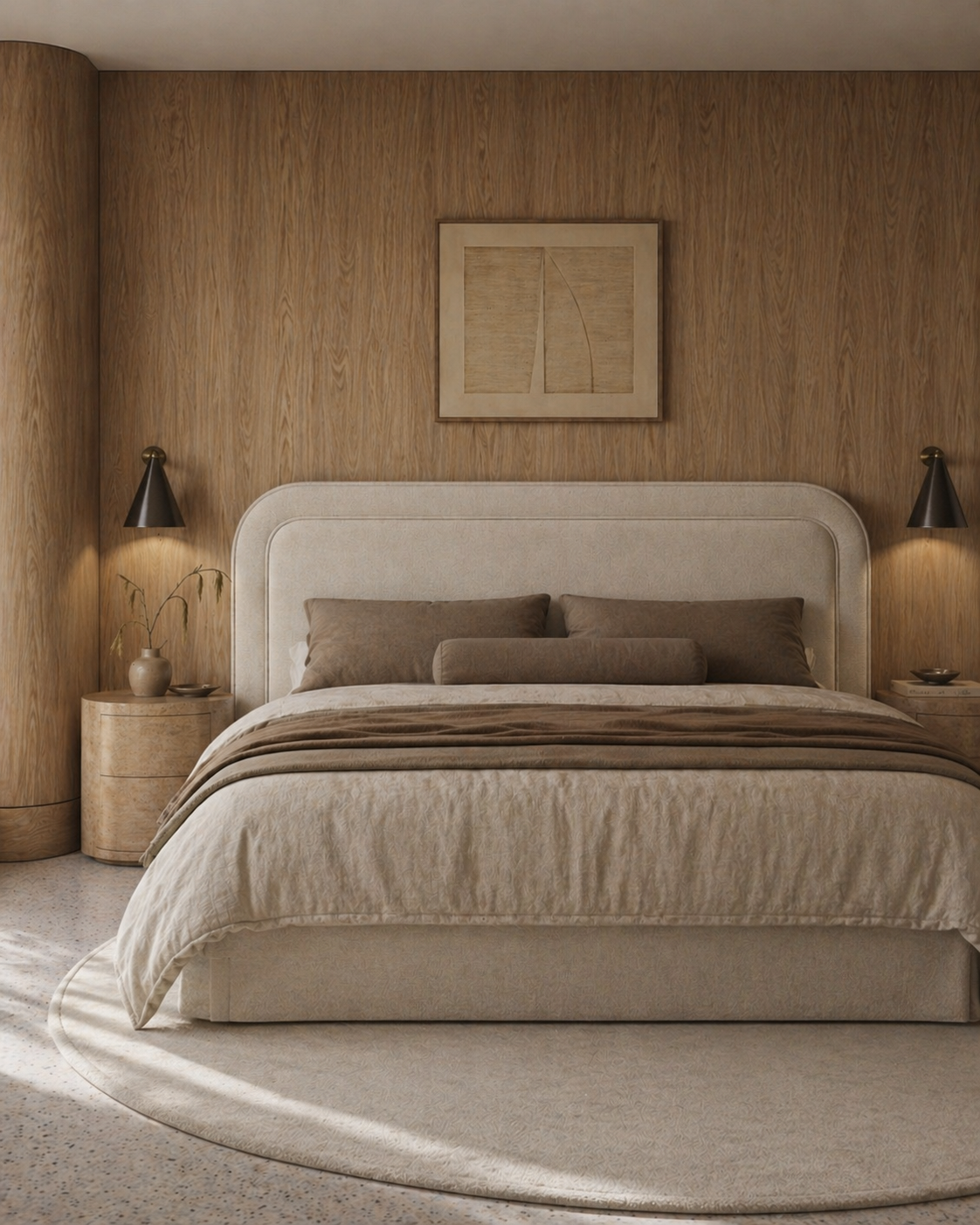 Luna Upholstered Bedhead