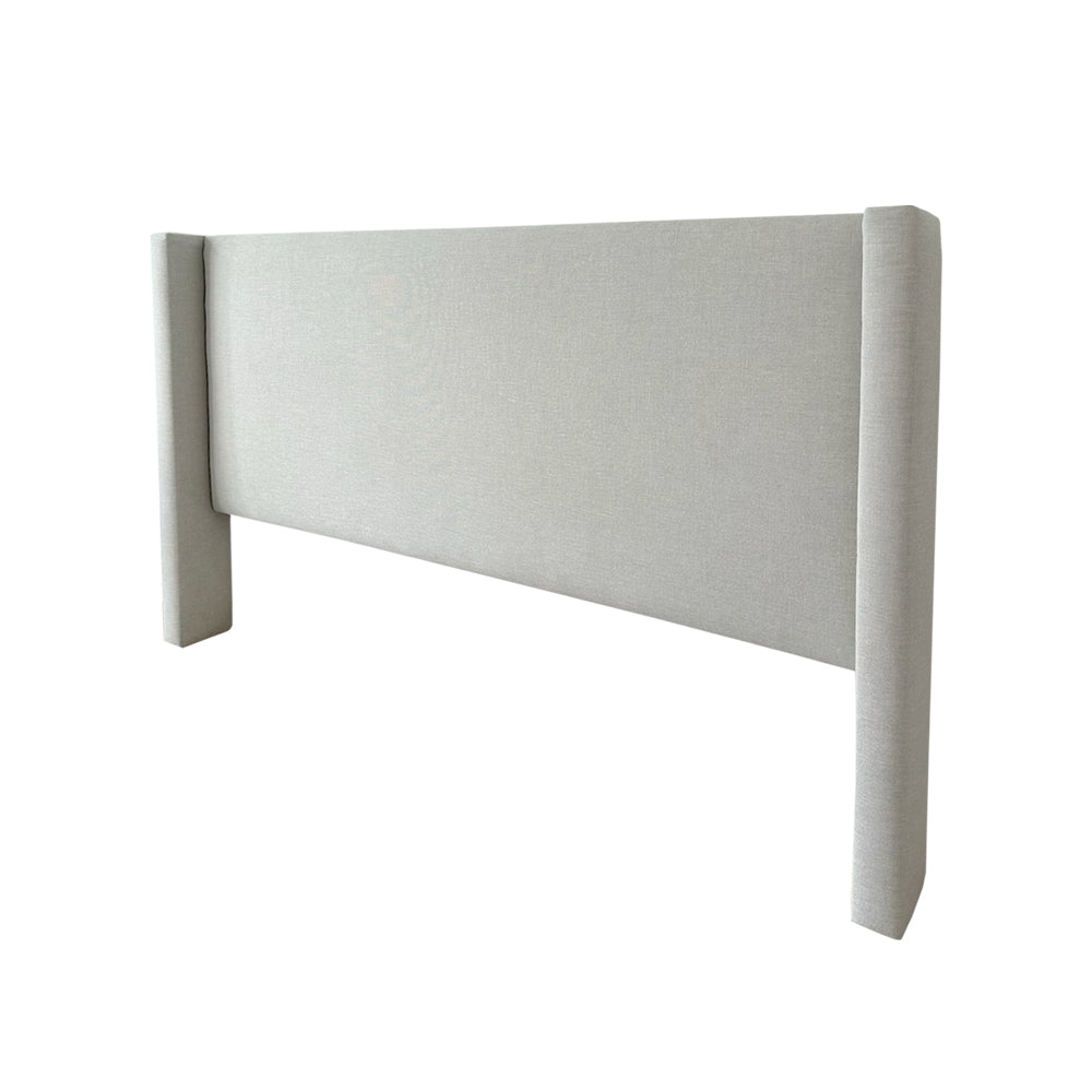 The Bay Winged Linen Upholstered Bedhead