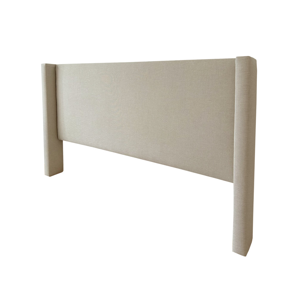 The Bay Winged Linen Upholstered Bedhead
