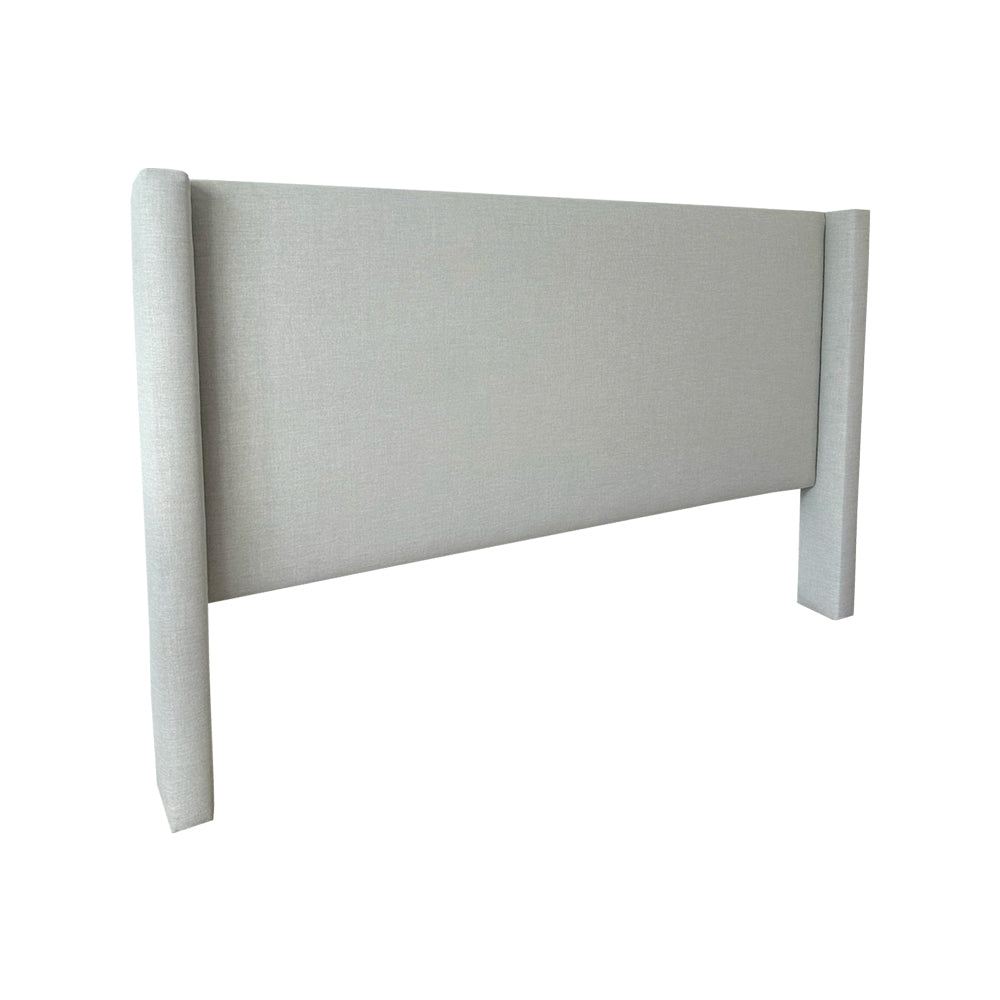 The Bay Winged Linen Upholstered Bedhead