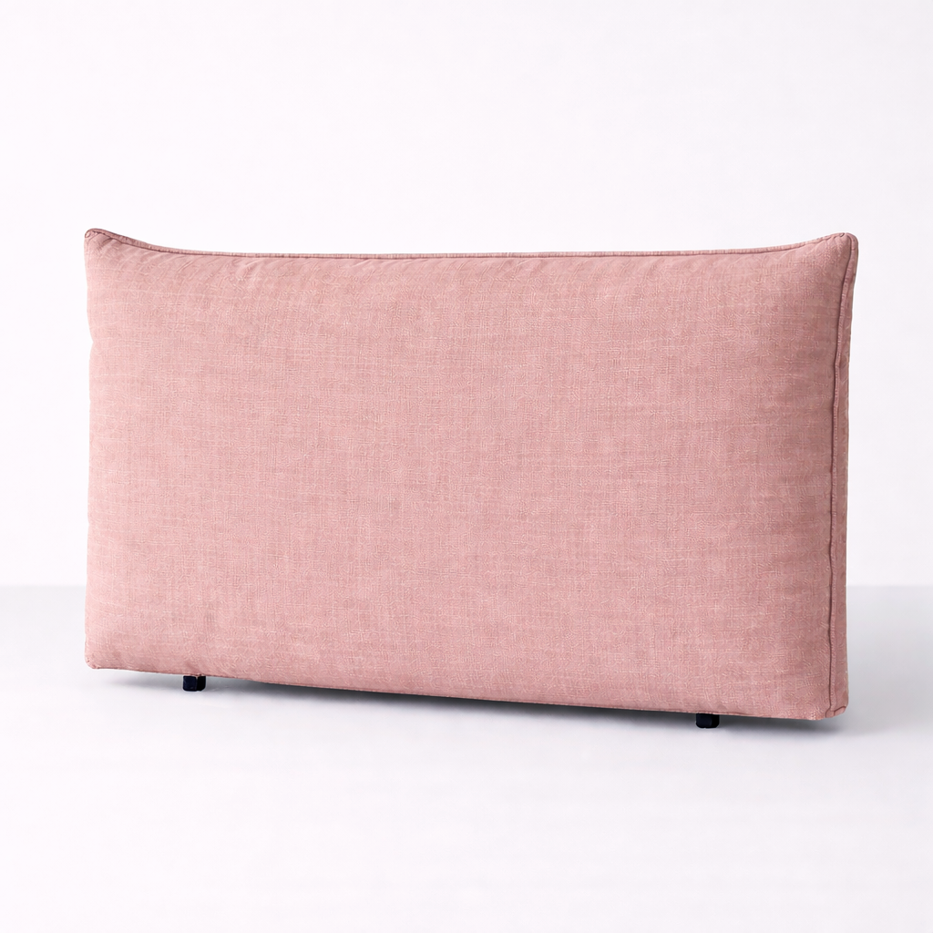 Pillowy Upholstered Slipcover Bedhead