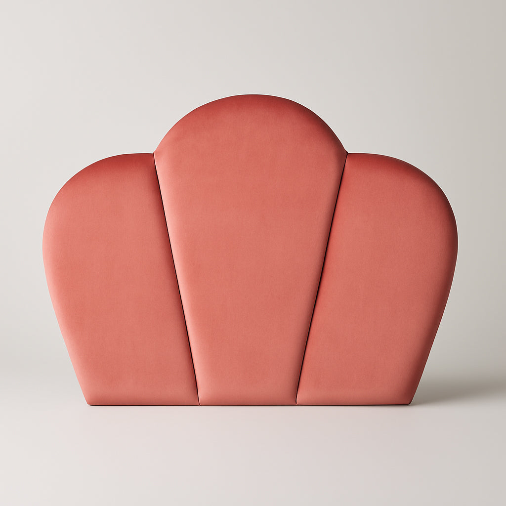 Velvet Shell Upholstered Bedhead