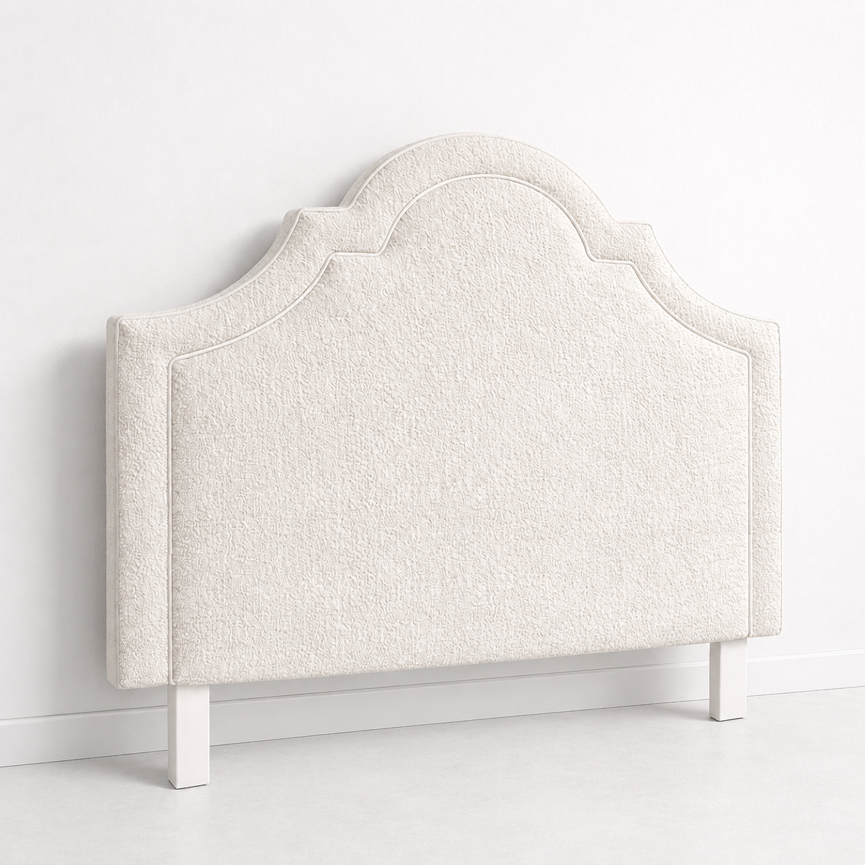Hepburn Boucle Upholstered Bedhead