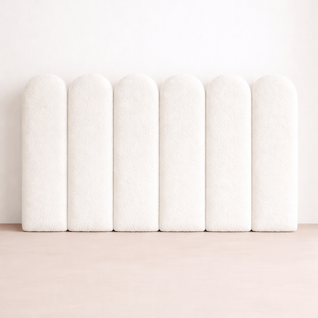 Oscar Boucle Upholstered Bedhead