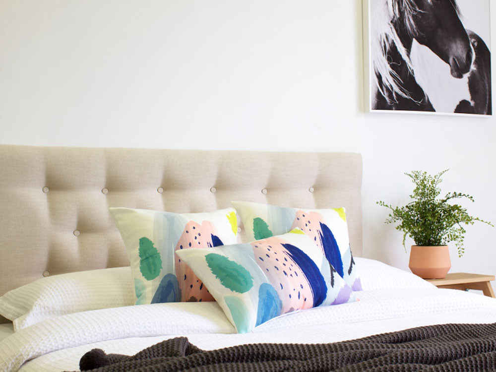 EXPRESS Bravo Low Upholstered Bedhead