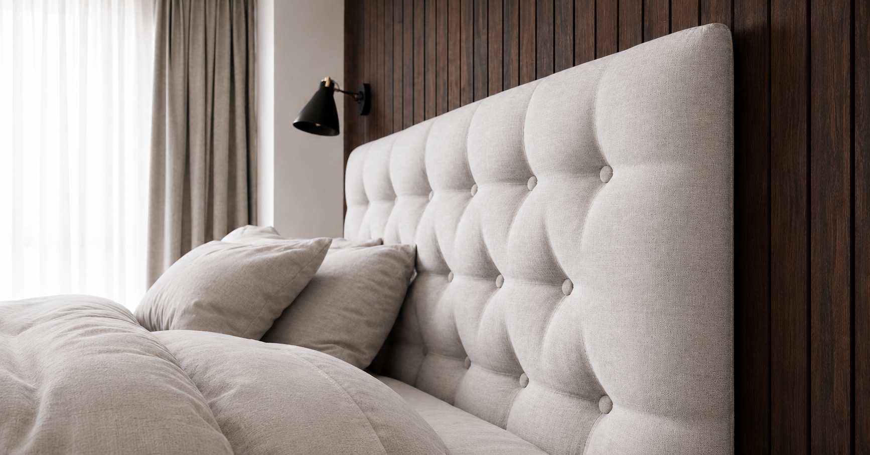 EXPRESS Bravo Low Upholstered Bedhead