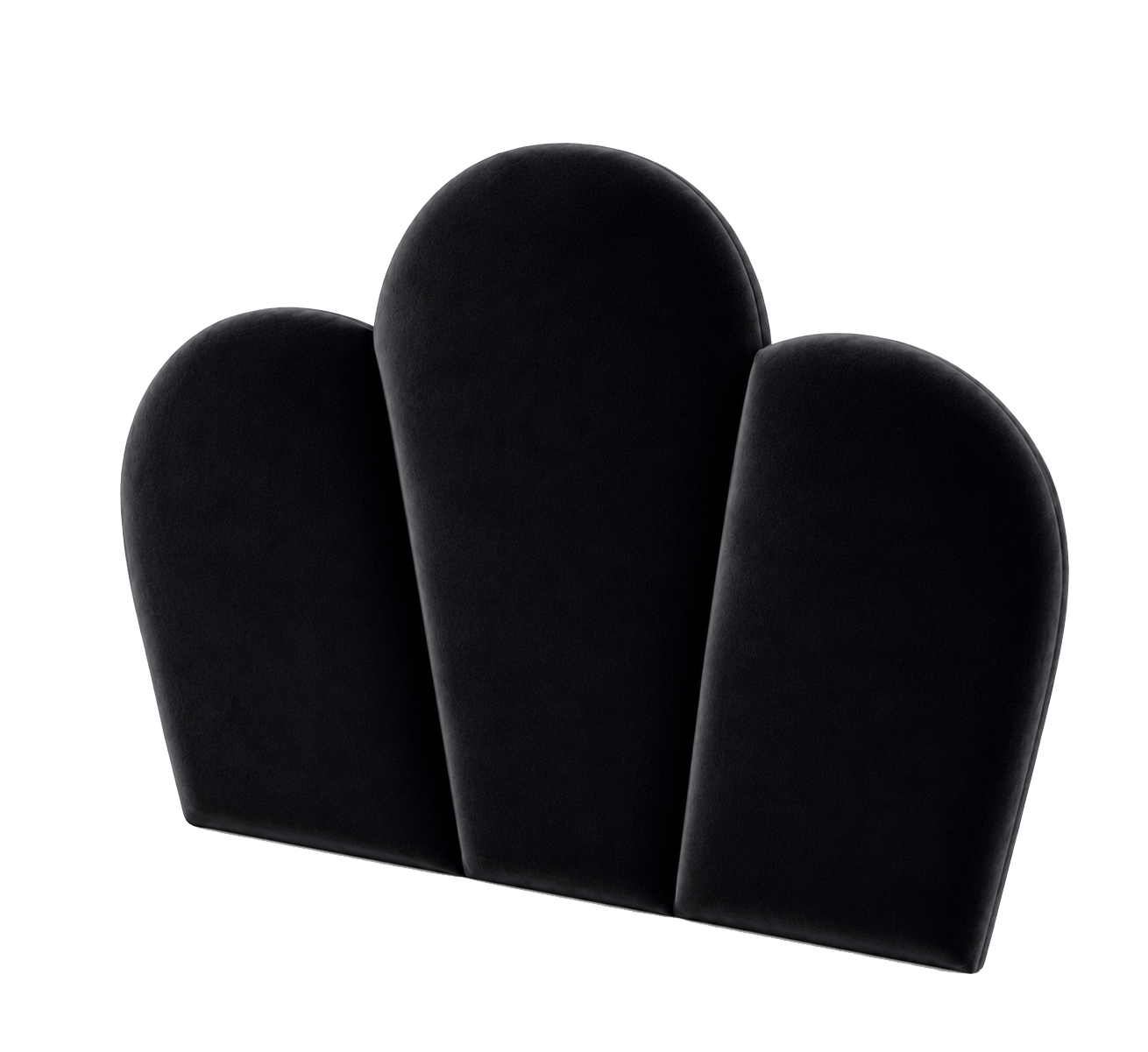 Velvet Shell Upholstered Bedhead