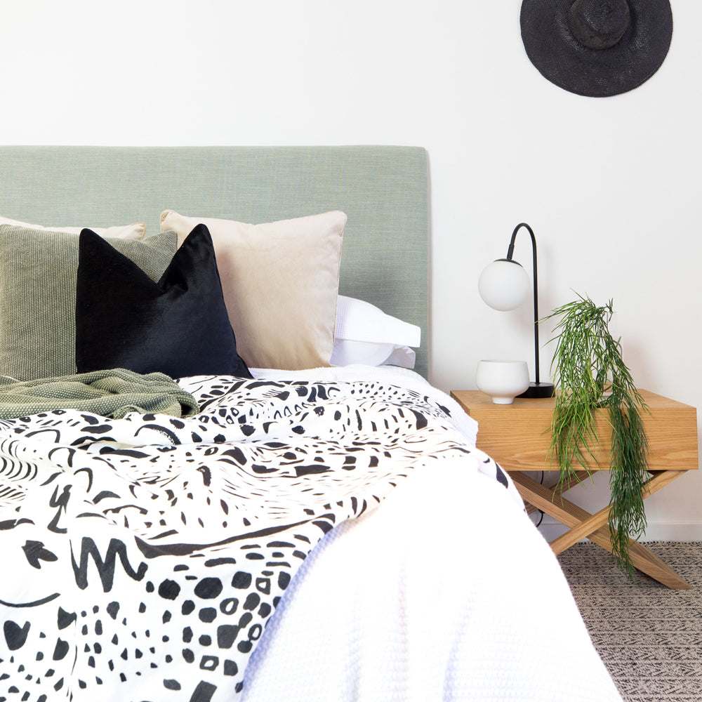 Classic Linen Upholstered Bedhead