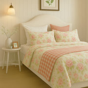 Chambray Linen Upholstered Bedhead Ivory