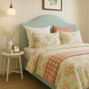 Chambray Linen Upholstered Bedhead