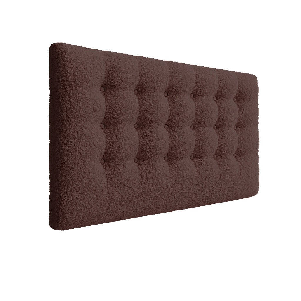 Boucle Buttoned Upholstered Bedhead