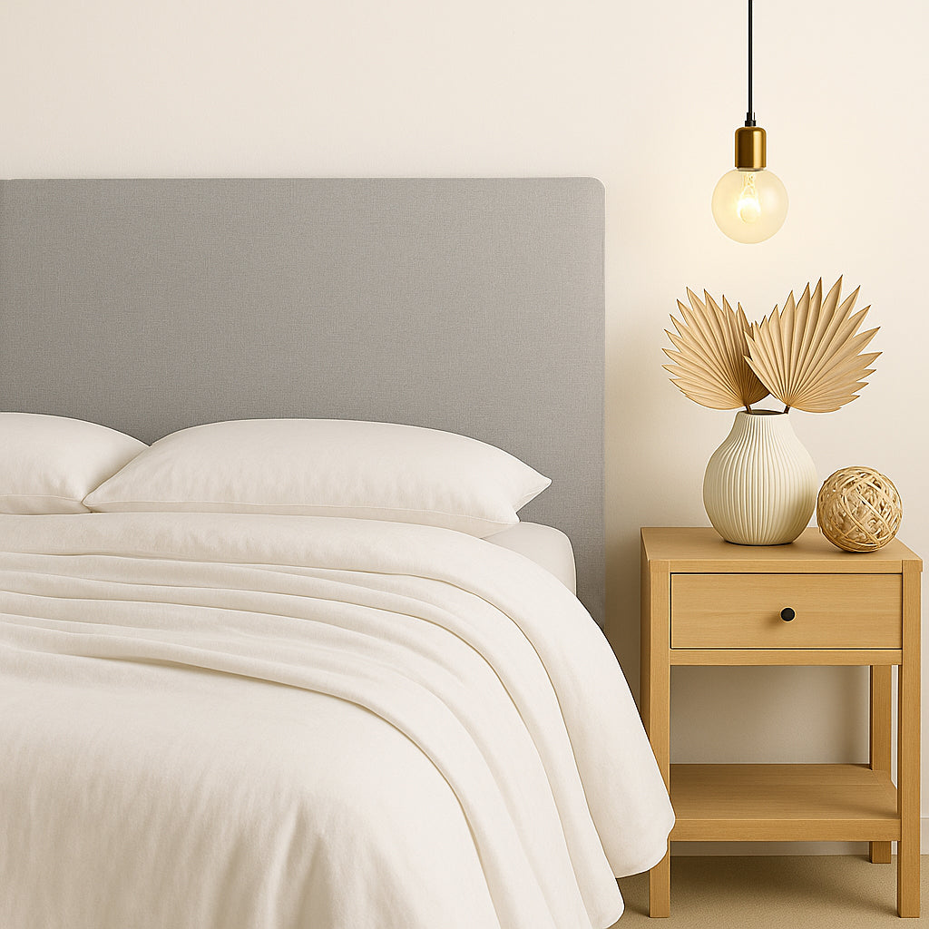 EXPRESS Classic Linen Upholstered Bedhead