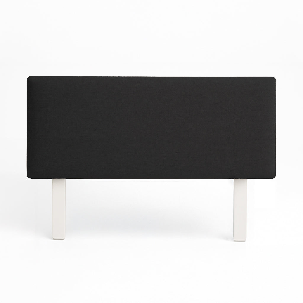 Classic black Low Upholstered Bedhead