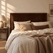 Classic Velvet Upholstered Bedhead