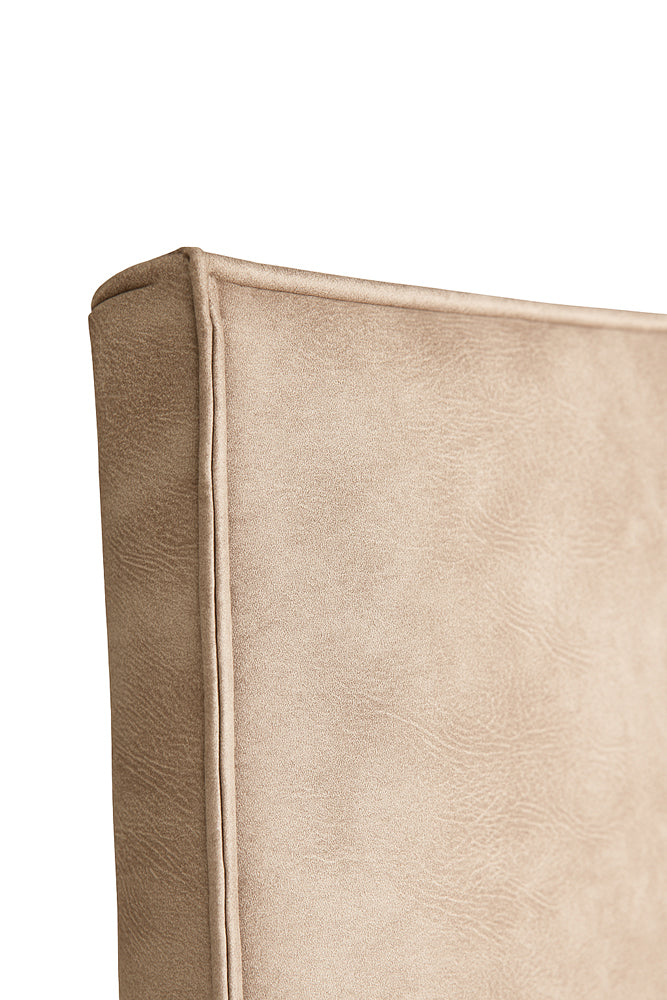 Cove Upholstered Leather Bedhead