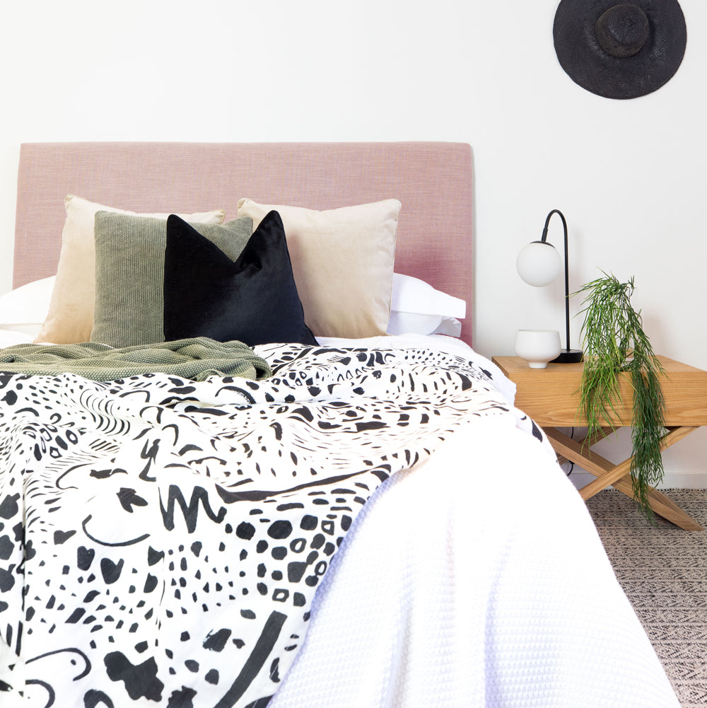 Classic Linen Upholstered Bedhead