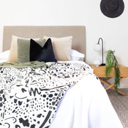 EXPRESS Classic Linen Upholstered Bedhead