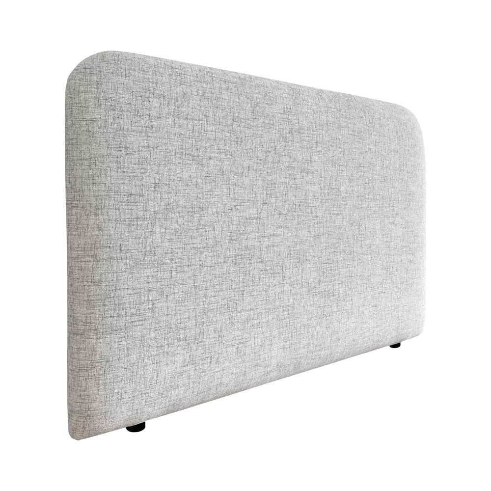 Orrison Linen Upholstered Bedhead Snow