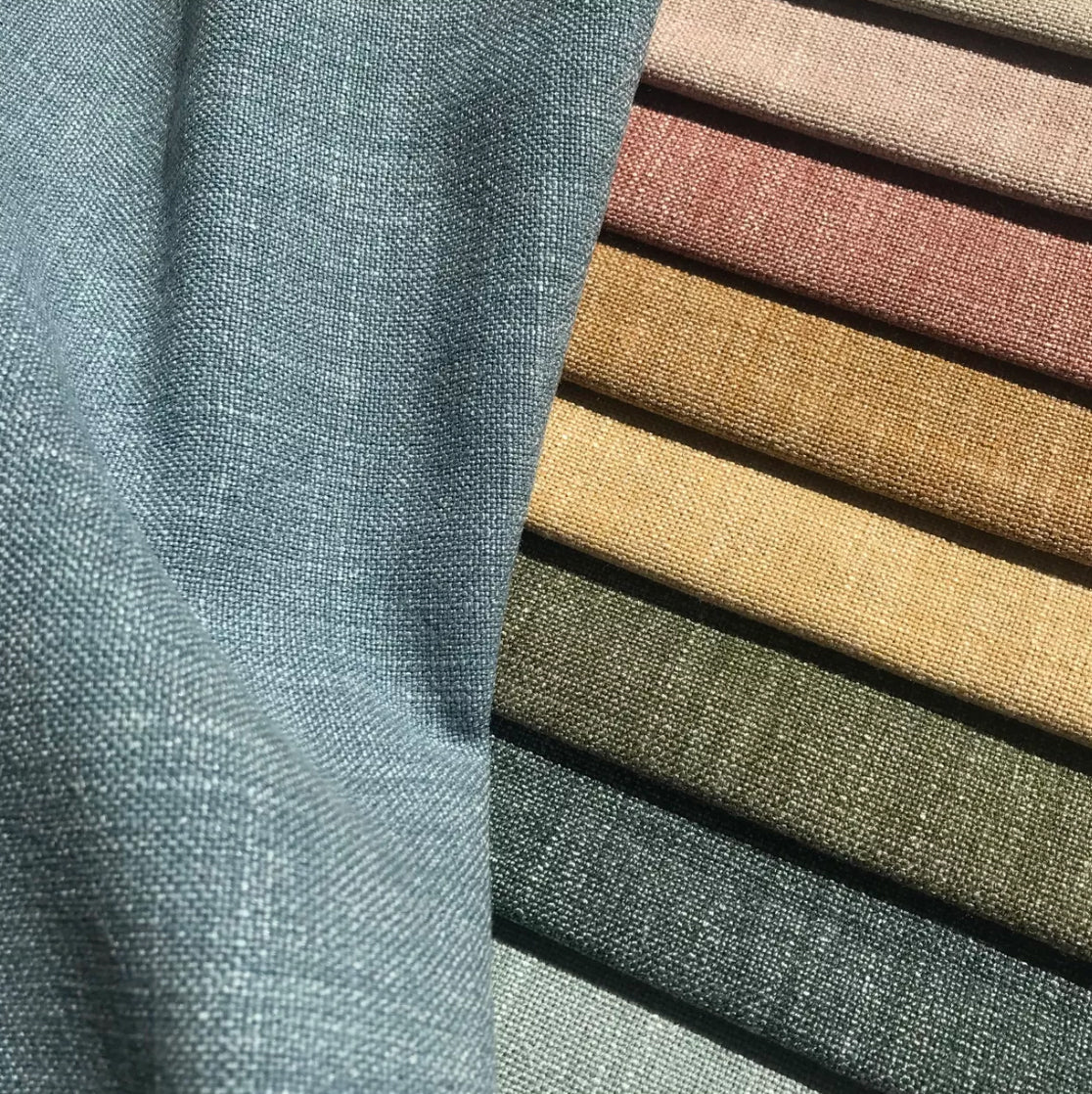Linen Fabric Tailored Valance