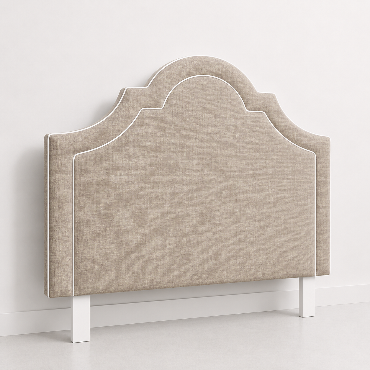 Hepburn Linen Upholstered Bedhead