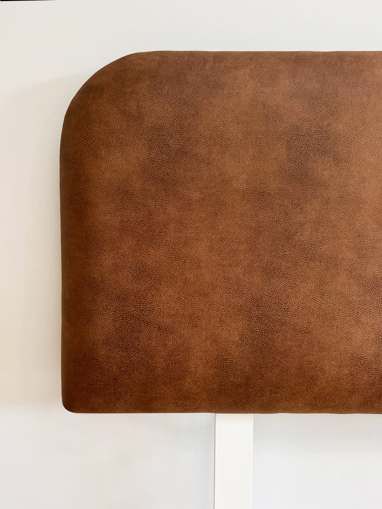 Elmwood Low Rise Leather Upholstered Bedhead