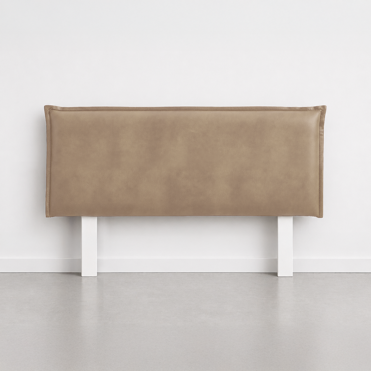Homestead Leather Slipcover Bedhead