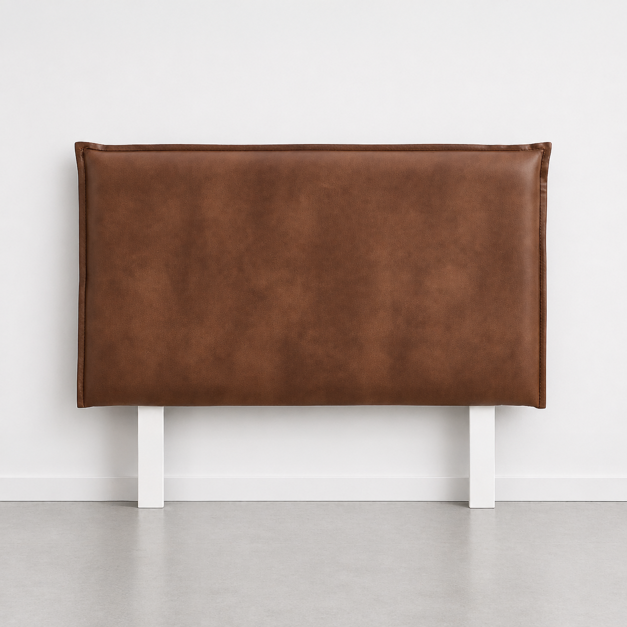 Homestead Leather Slipcover Bedhead