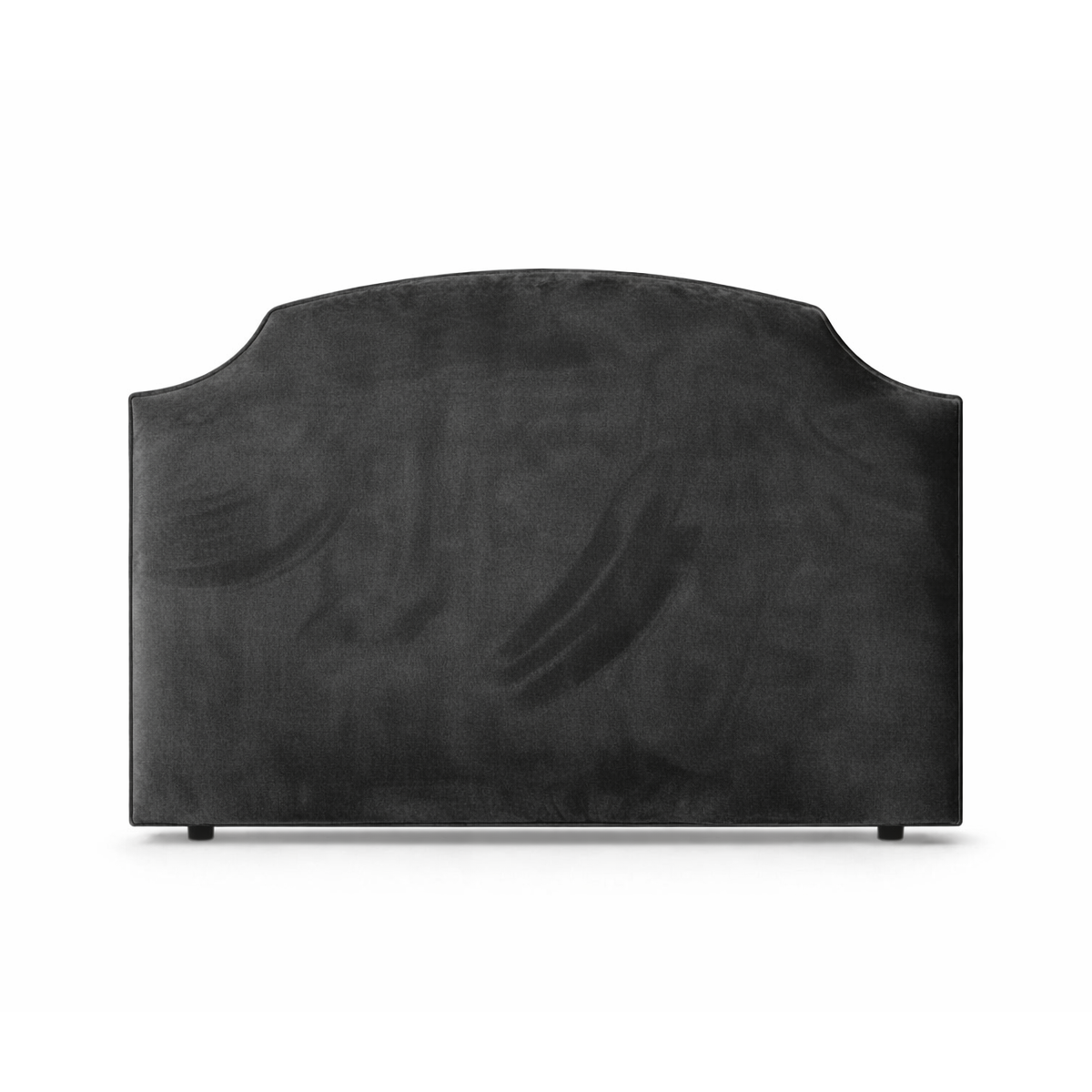 Velvet Hobart Piped Upholstered Bedhead